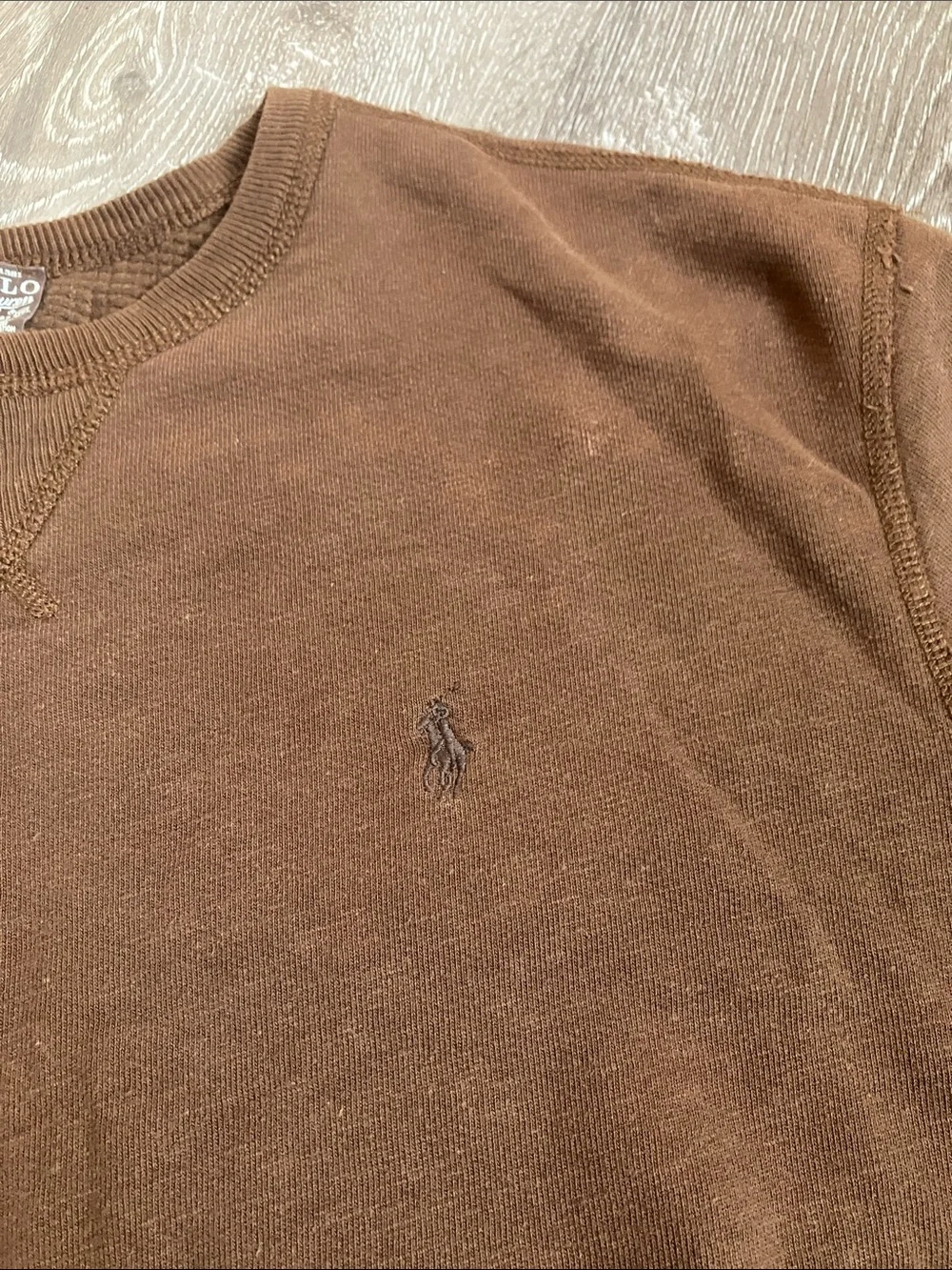 Polo Ralph Lauren Double Face Thermal Lined Crewneck Sweatshirt